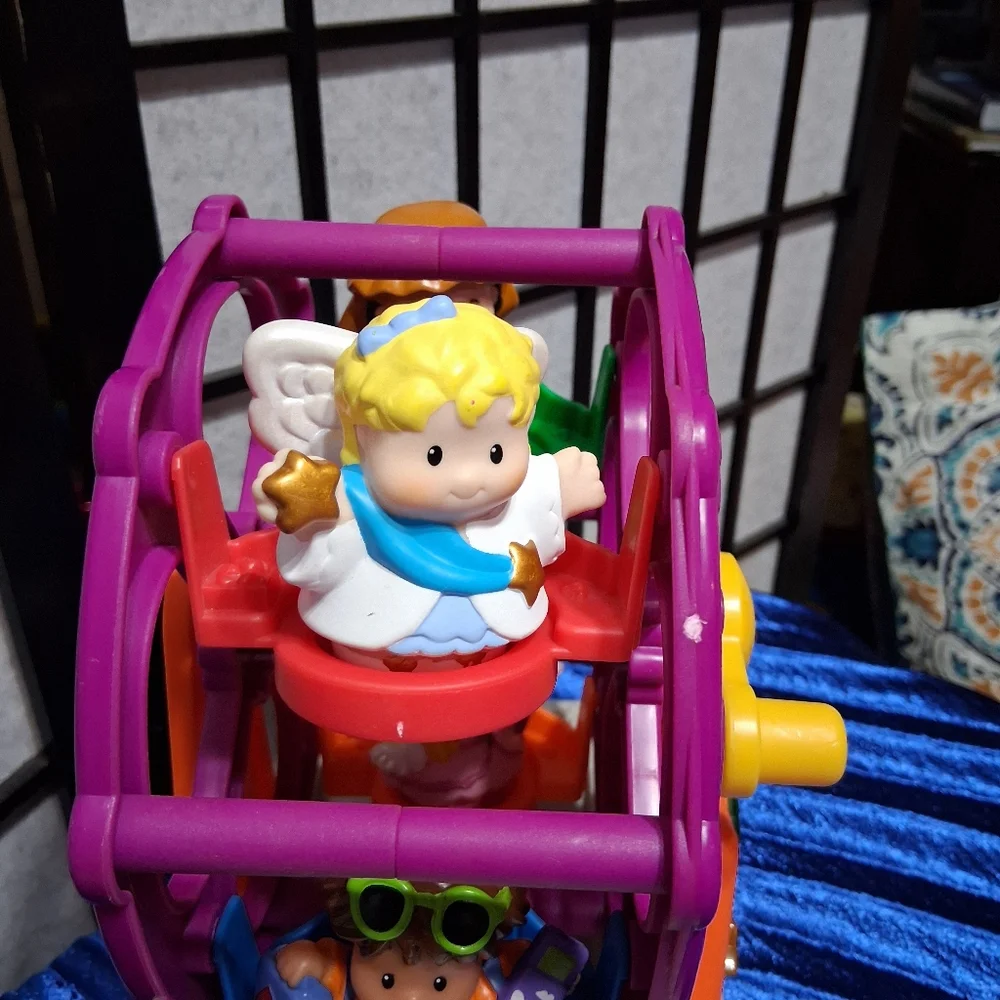 Fisher-price Carnival Musical Ferris Wheel 2003. Grocery Store Market - Picture 13 of 16